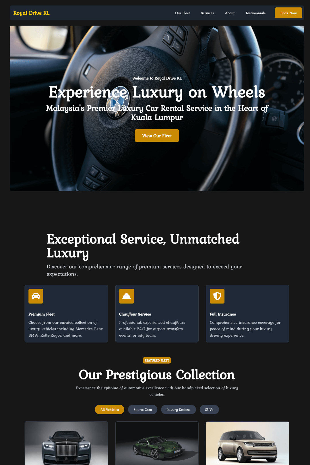 Luxury Service